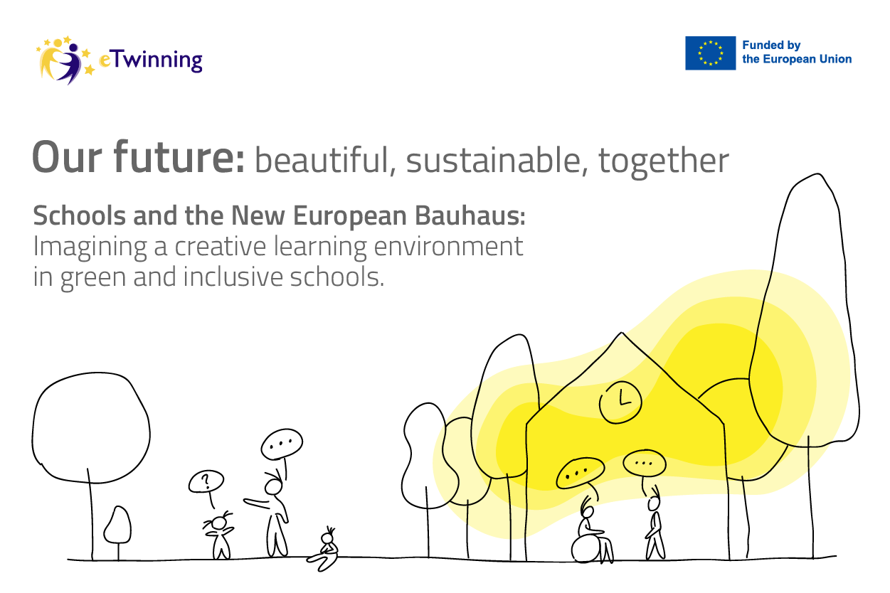eTwinningova tema 2022. godine - naša lijepa, održiva, zajednička budućnost: škole i novi europski Bauhaus - Slika 1