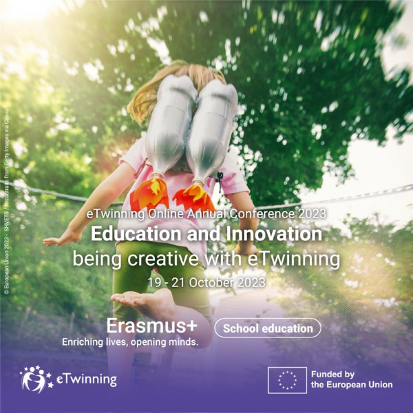 eTwinningova godišnja mrežna konferencija 2023. Inovacije i obrazovanje – kako biti kreativan s eTwinningom - Slika 1