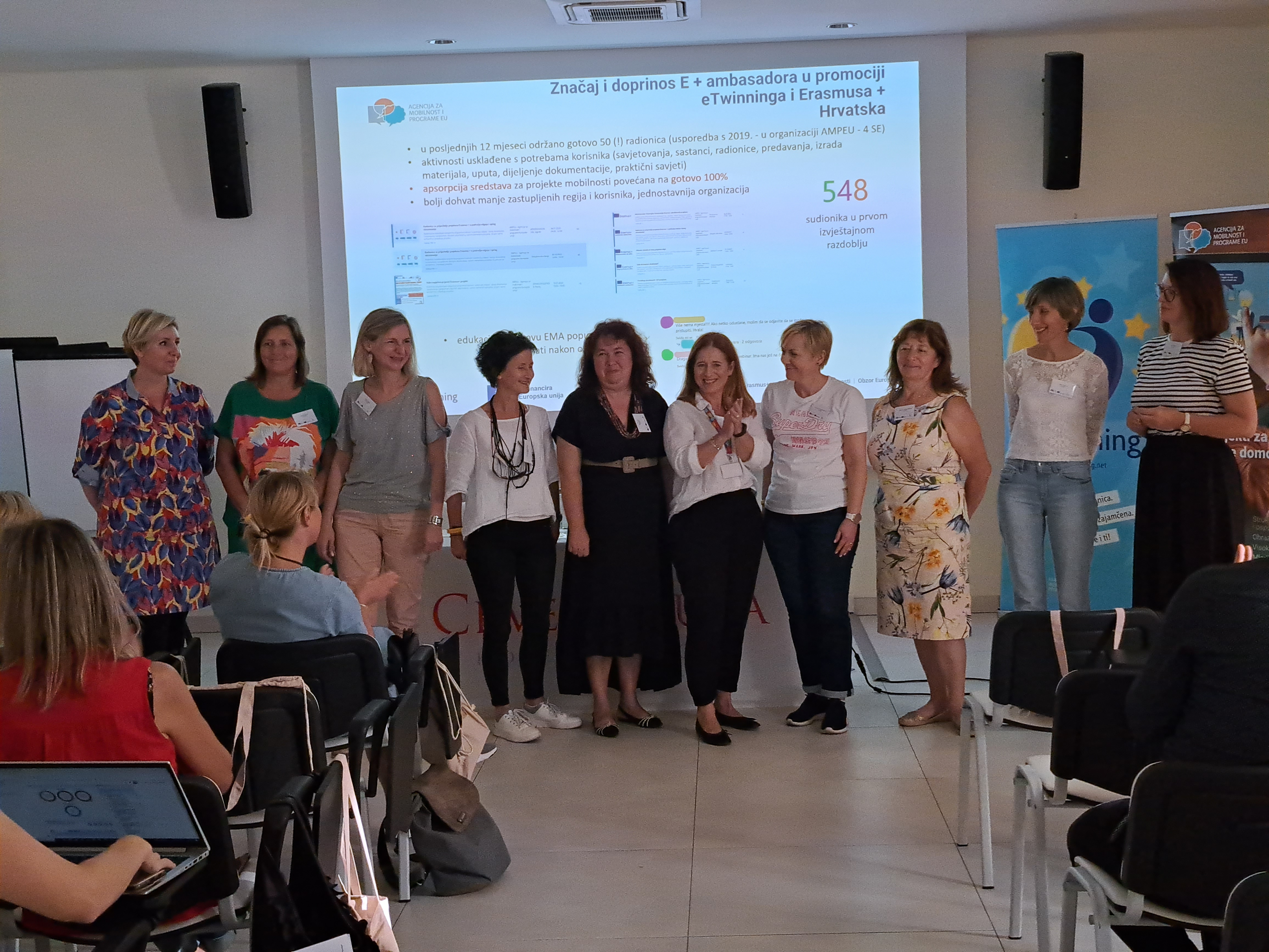 Zajedničkim osposobljavanjem ambasadora eTwinninga i programa Erasmus+ obilježeni Dani Erasmusa 2023. - Slika 3