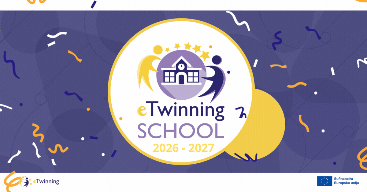 Oznaka eTwinning škole 2026./2027. - Slika 1